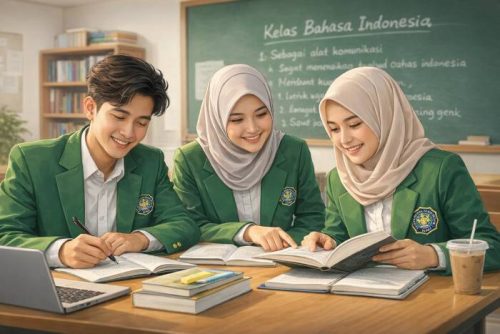 20260120 1054 Mahasiswa-Belajar-Bahasa remix 01kfcrhd0cfjss5jnwvqc5sxvz